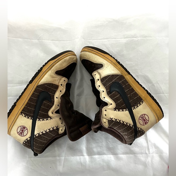 Nike Vintage Dunk High Premium Utt Baseball Pack Memphis Men’s sneakers sz 10,5 - Picture 11 of 16